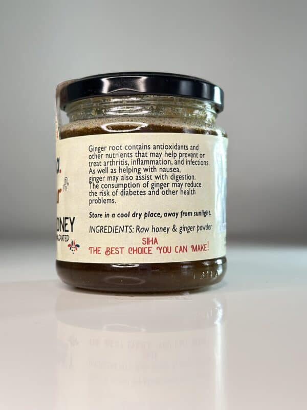 Ginger infused honey - SIHA