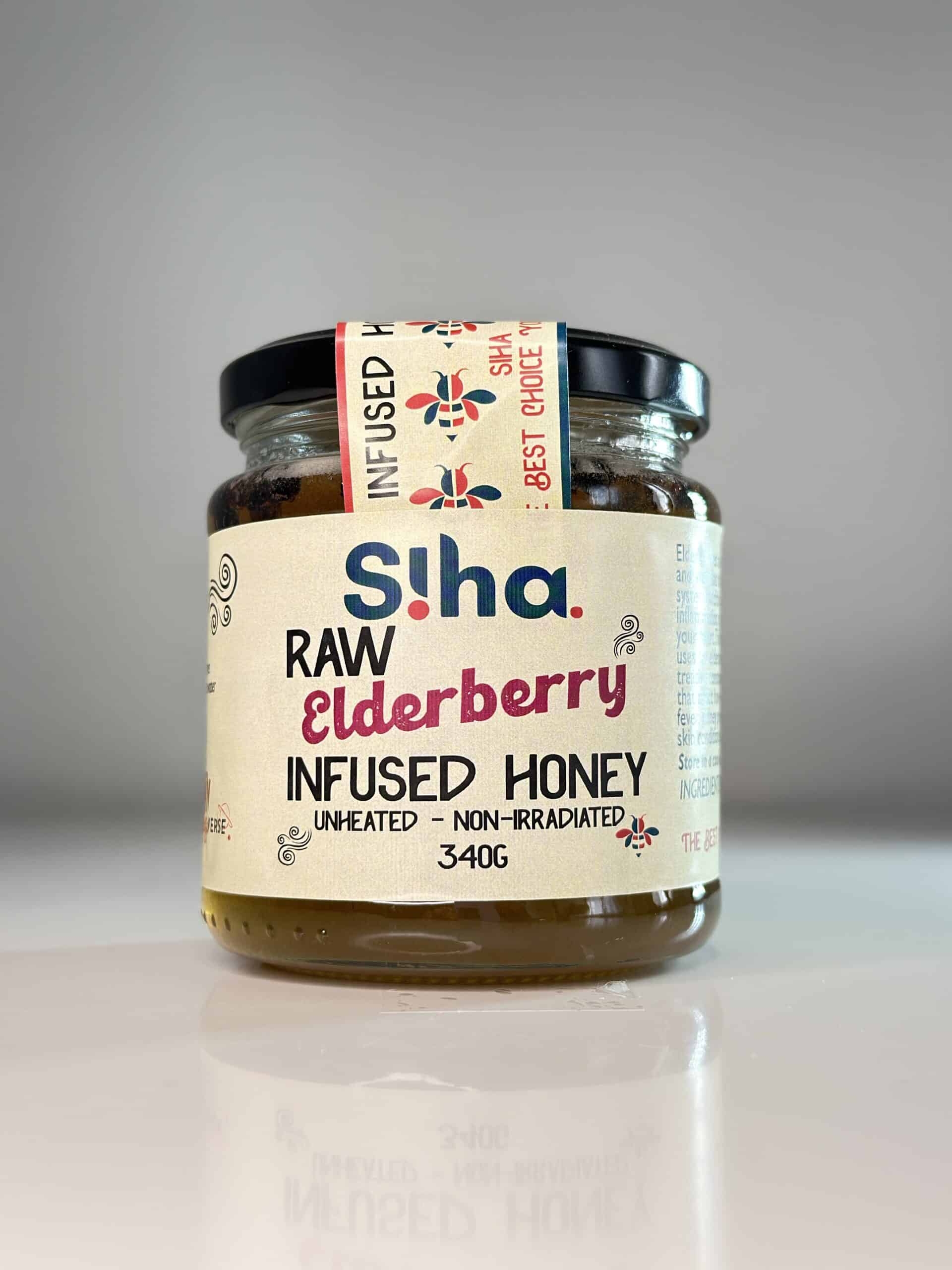 Elderberry infused honey - SIHA