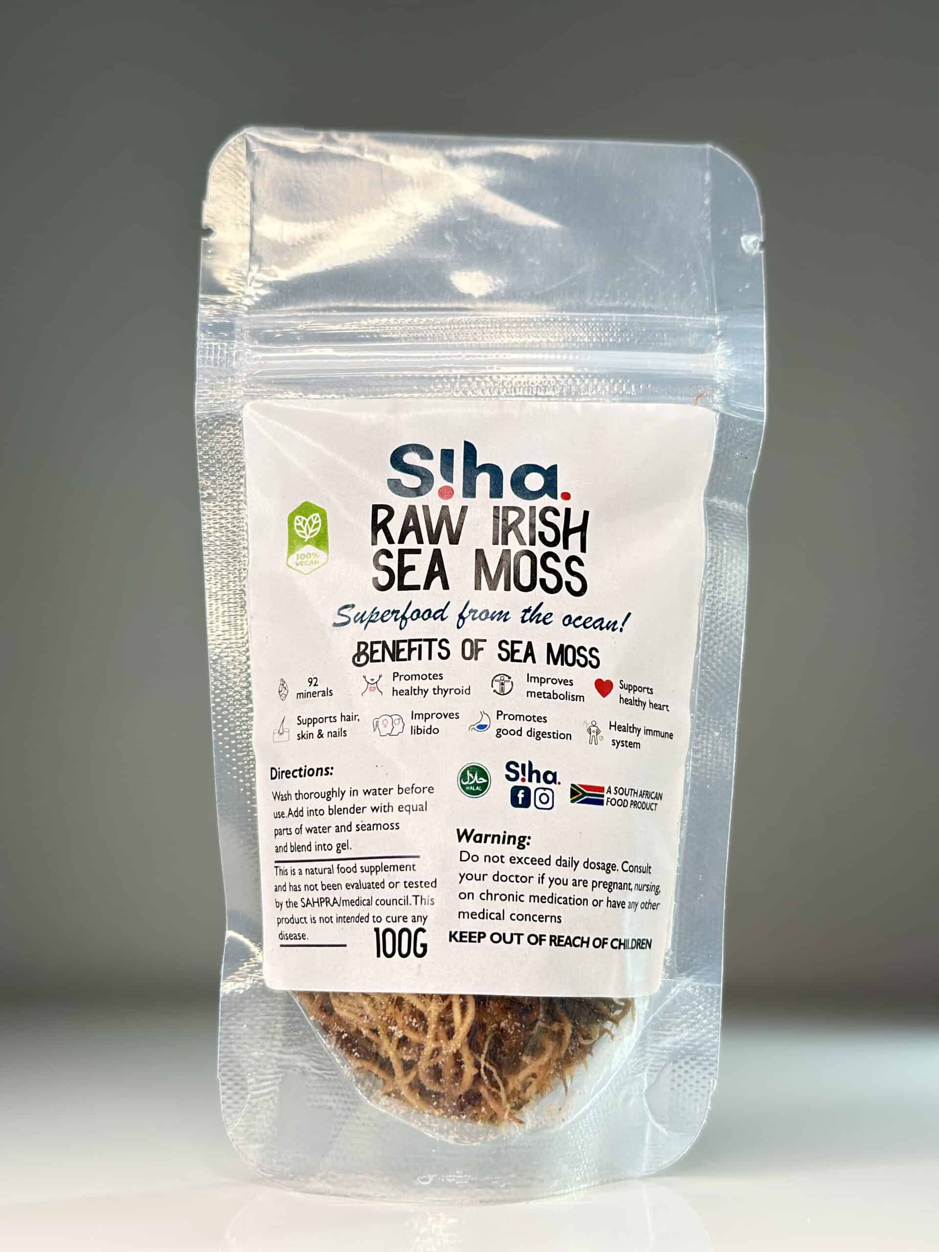 Sea-Moss  (Wild Crafted irish Sea Moss) 100g
